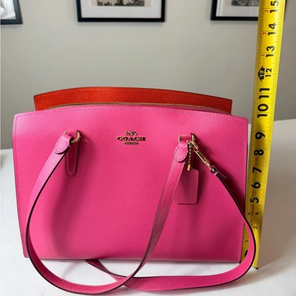 Coach Pink Shoulder Bag